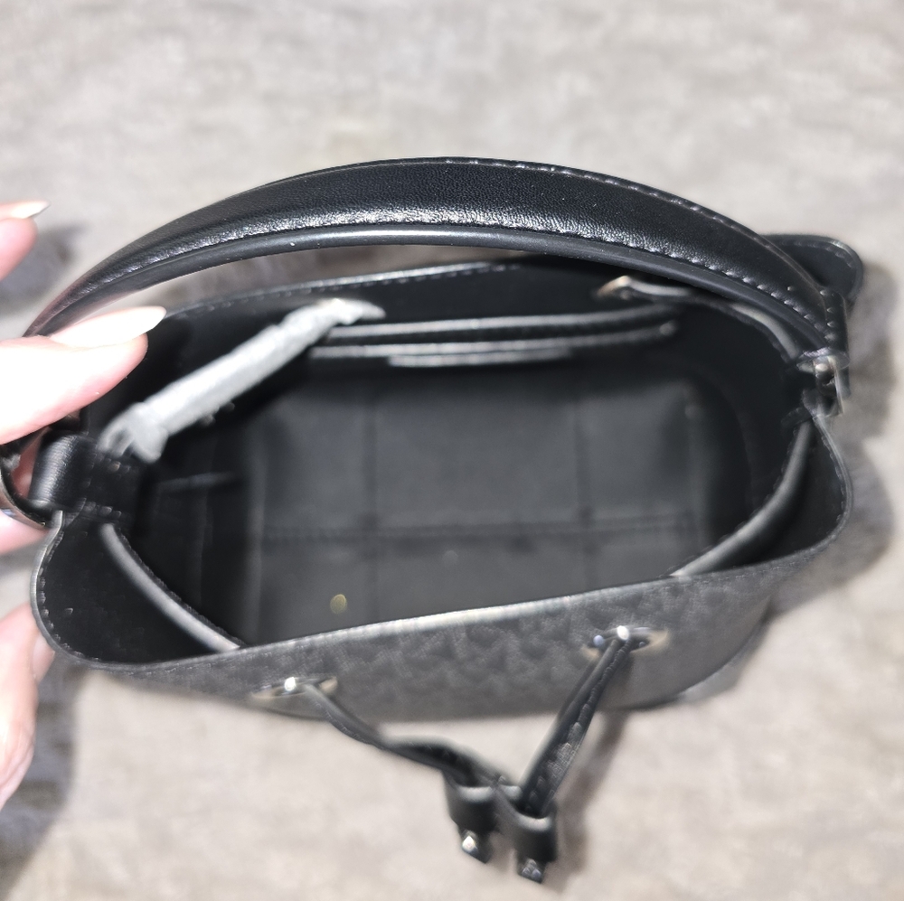 Michael Kors Charcoal and Black Mini Bag - Picture 5 of 11